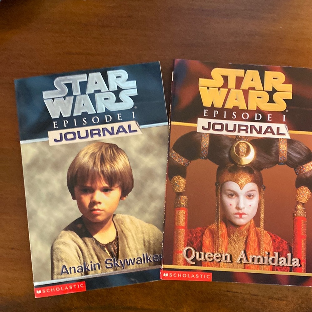 Two Star Wars Episode 1 Journal stories from Anakin Skywalker and Queen Amidala